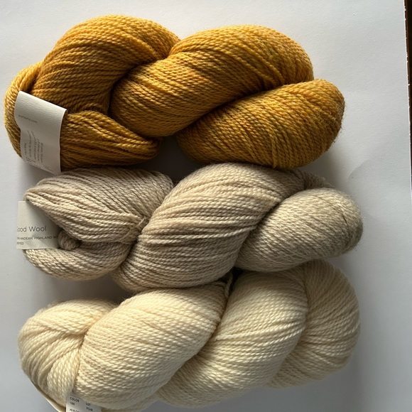 Purl Soho Other - Beautiful bundle of 3 skeins of Purl Soho Good Wool, a premium,high-quality yarn